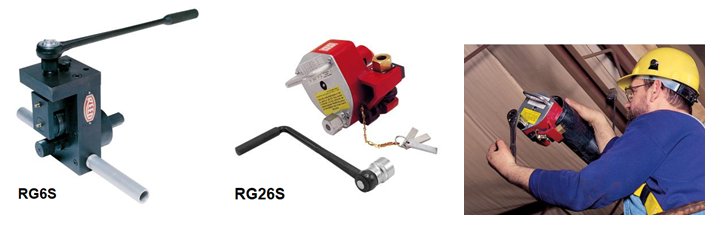 Reed Portable Roll Groovers