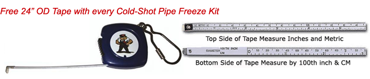 PipeManProducts.com - Cold-Shot Portable CO2 Pipe Freeze Kit