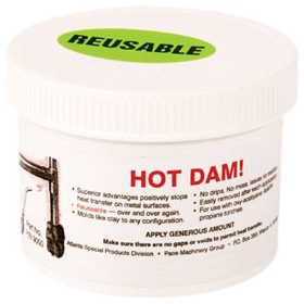 Hot Dam Reusable Heat Stopping Compound (12oz. Tub) #9000